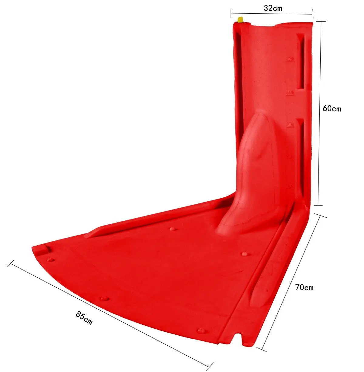 FF96W outward curve flood barrier spec