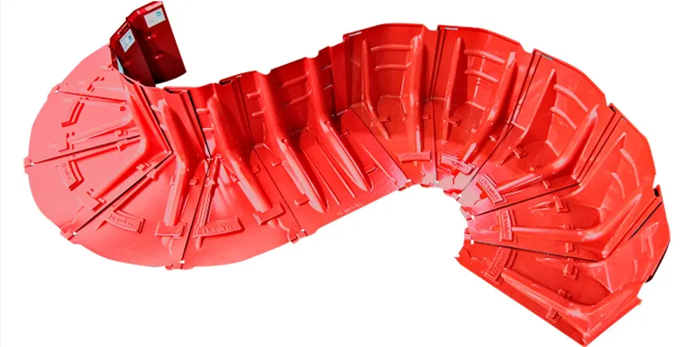 Thickened ABS L-Shaped Flood Barrier Panel For Door,Fast